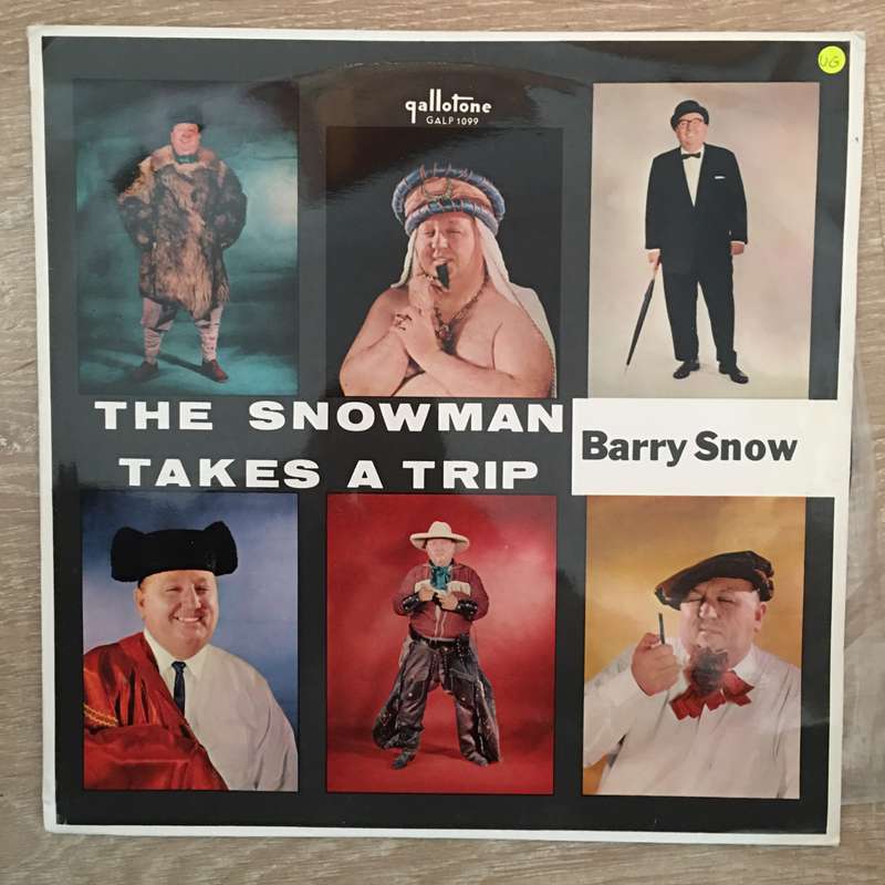 Barry Snow - The Snowman Takes A Trip - Vinyl LP Record - Opened  - Very-Good Quality (VG)
