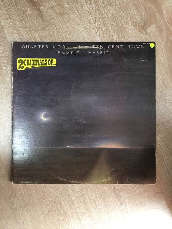 Emmy Lou Harris -  Double Pack - Quarter Moon In A Ten Cent Town and Luxury Liner - Double Vinyl ...