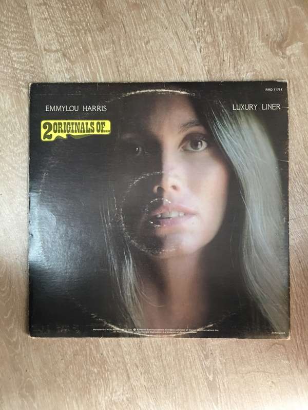 Emmy Lou Harris -  Double Pack - Quarter Moon In A Ten Cent Town and Luxury Liner - Double Vinyl ...