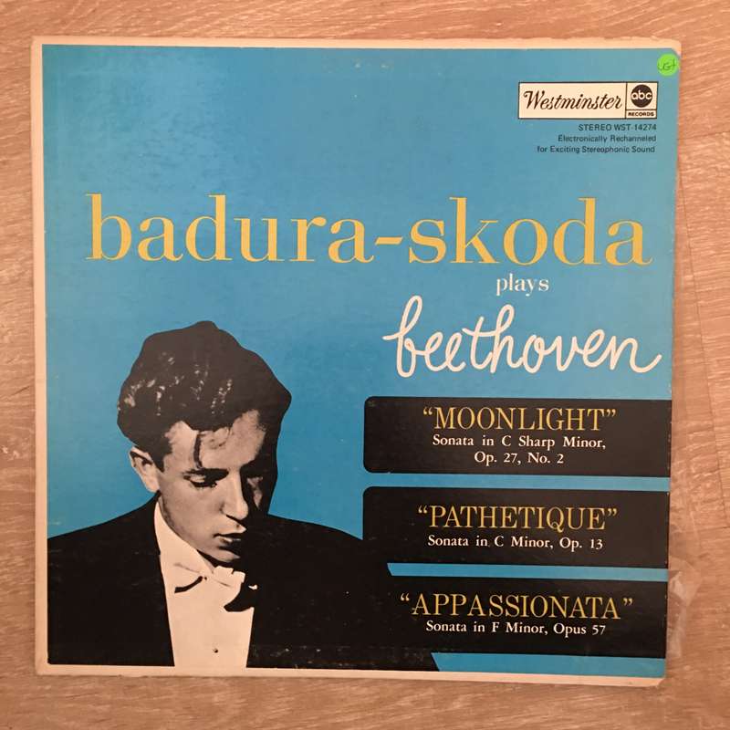 Beethoven - Badura Skoda  Plays Beethoven: Sonatas - Vinyl LP Record - Opened  - Very-Go...
