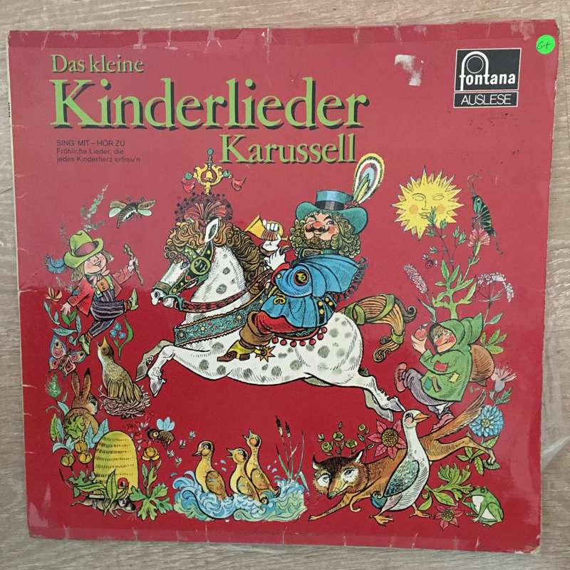 Das Kleine Kinderlieder Karussel - Vinyl LP Record - Opened  - Good+ Quality (G+)