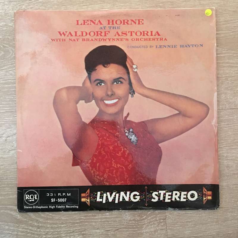 Lena Horne - At the Waldorf Astoria - Vinyl LP Record - Opened  - Very-Good Quality (VG)
