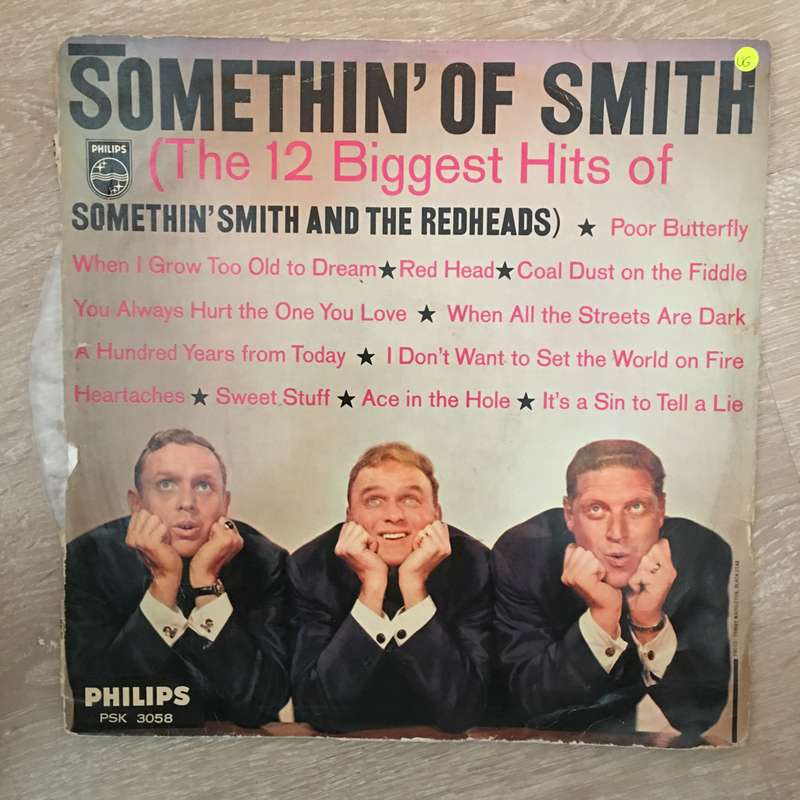 Somethin' Smith & The Redheads - 12 Biggest Hits Of - Vinyl LP Record - Opened  - Very-Good Quali...