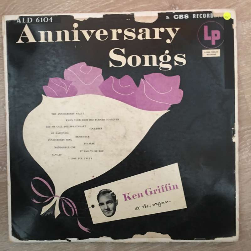 Ken Griffin - Anniversary Songs - Vinyl LP Record - Opened  - Very-Good Quality (VG)