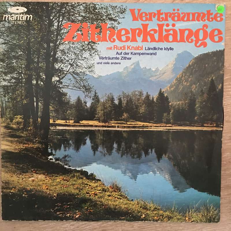 Rudi Knabl - Vertraumte Zitherklang - Vinyl LP Record - Opened  - Very-Good Quality (VG)