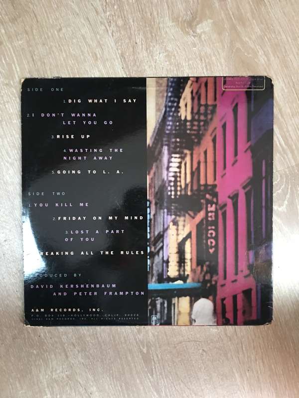 Peter Frampton - Breaking All The Rules - Vinyl LP Record - Opened  - Very-Good Quality (VG)