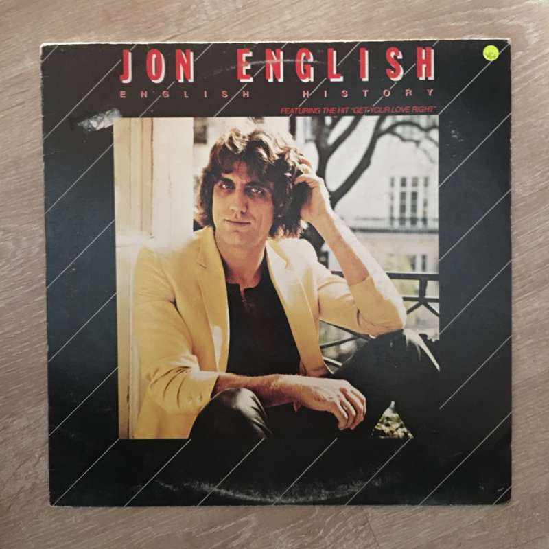 Jon English  English History -  Vinyl LP Record - Opened  - Very-Good+ Quality (VG+)
