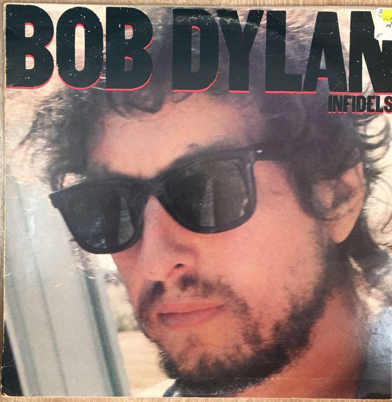 Bob Dylan  Infidels - Vinyl LP Record  - Very-Good+ Quality (VG+)
