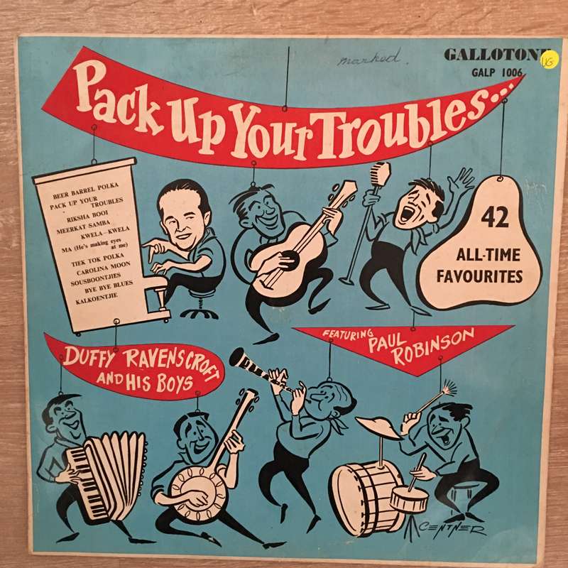 Duffy Ravenscroft - Pack Up Your Troubles - Vinyl LP Record - Opened  - Very-Good Quality (VG)