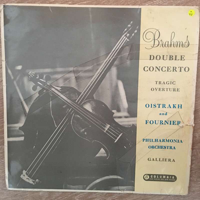 Pierre Fournier - David Oistrakh - Brahms  Brahms Double Concerto, Tragic Overture - Vinyl ...