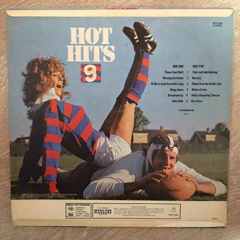 Hot Hits 9 - Vinyl LP Record - Opened  - Very-Good Quality (VG)