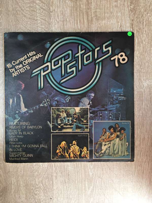 Popstars 78 - Original Artists - Vinyl LP Record - Opened  - Good+ Quality (G+)