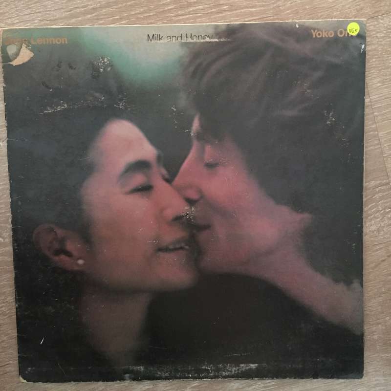 John Lennon & Yoko Ono  Milk And Honey -  Vinyl LP Record - Very-Good+ Quality (VG+)