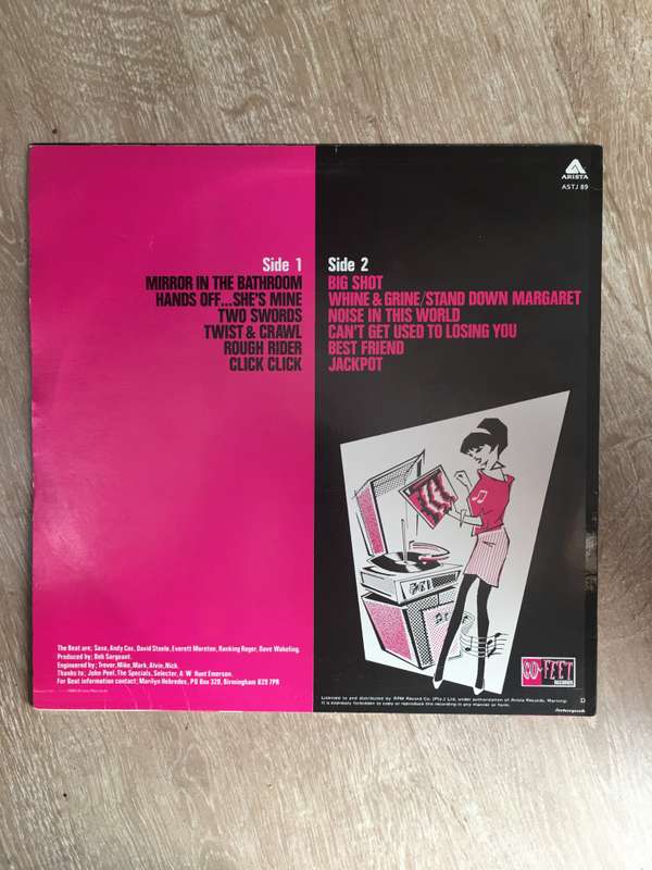 The Beat - I Just Can't Stop It - Vinyl LP Record - Opened  - Very-Good+ Quality (VG+)