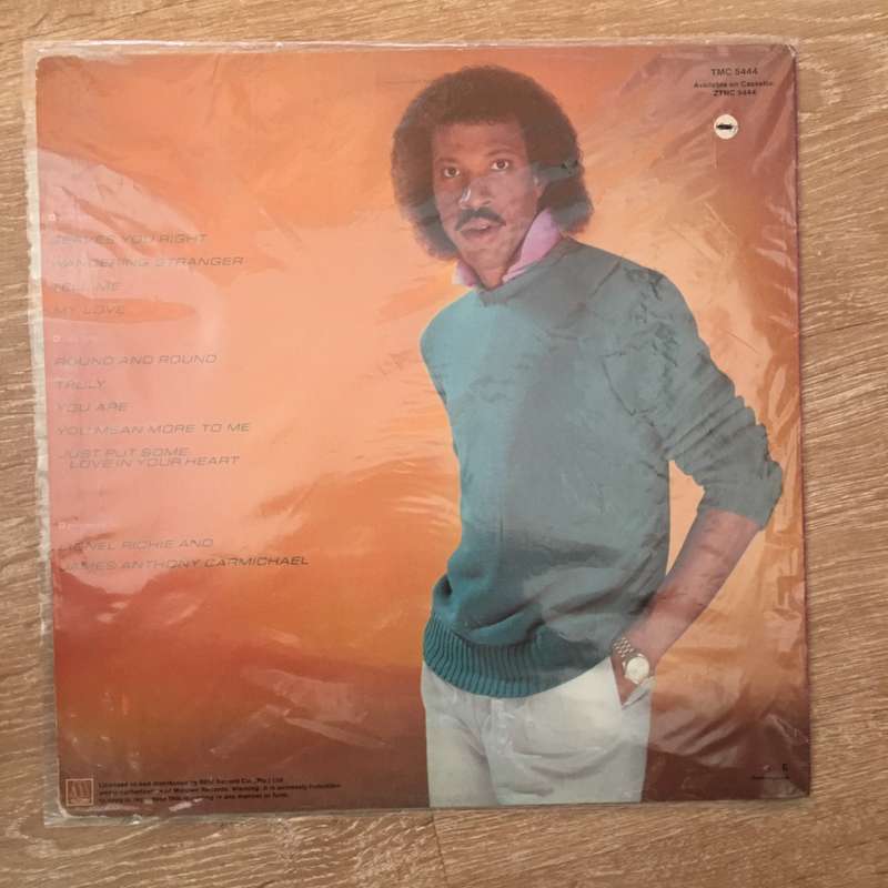 Lionel Ritchie - Vinyl LP Record - Opened  - Very-Good+ Quality (VG+)