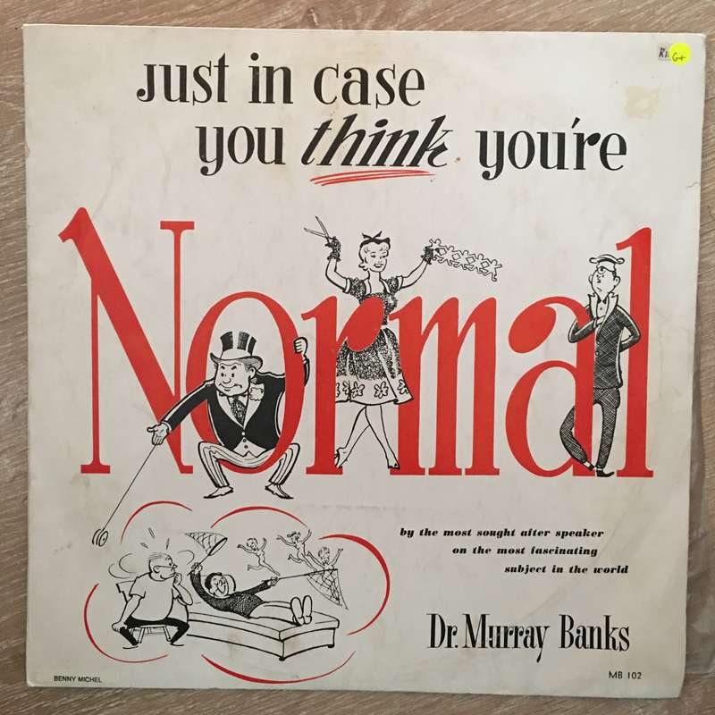Dr Murray Banks - Just In Case You Think You're Normal - Vinyl LP Record - Opened  - Good+ Qualit...