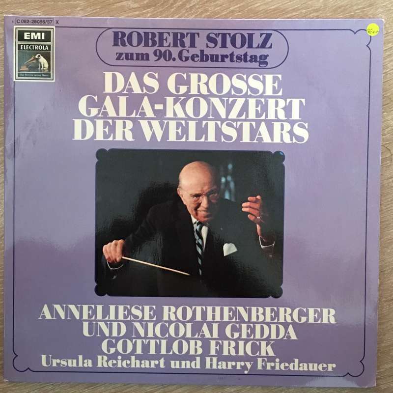 Various  Das Große Robert Stolz-Konzert - Double Vinyl LP Record - Opened  - Very-Good+ Qu...