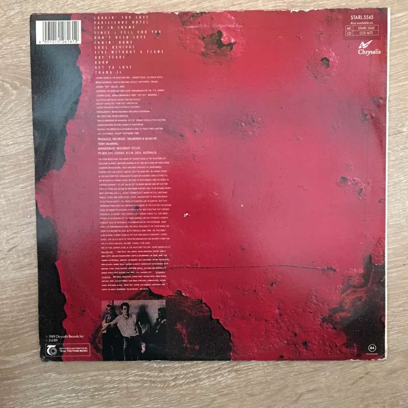 Johnny Diesel & The Injectors -  Vinyl LP Record - Opened  - Very-Good+ Quality (VG+)