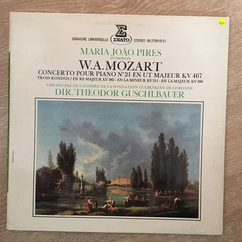 Maria João Pires Interprete W. A. Mozart - Orchestre De Chambre De La Fondation Gulbenkian De Li...