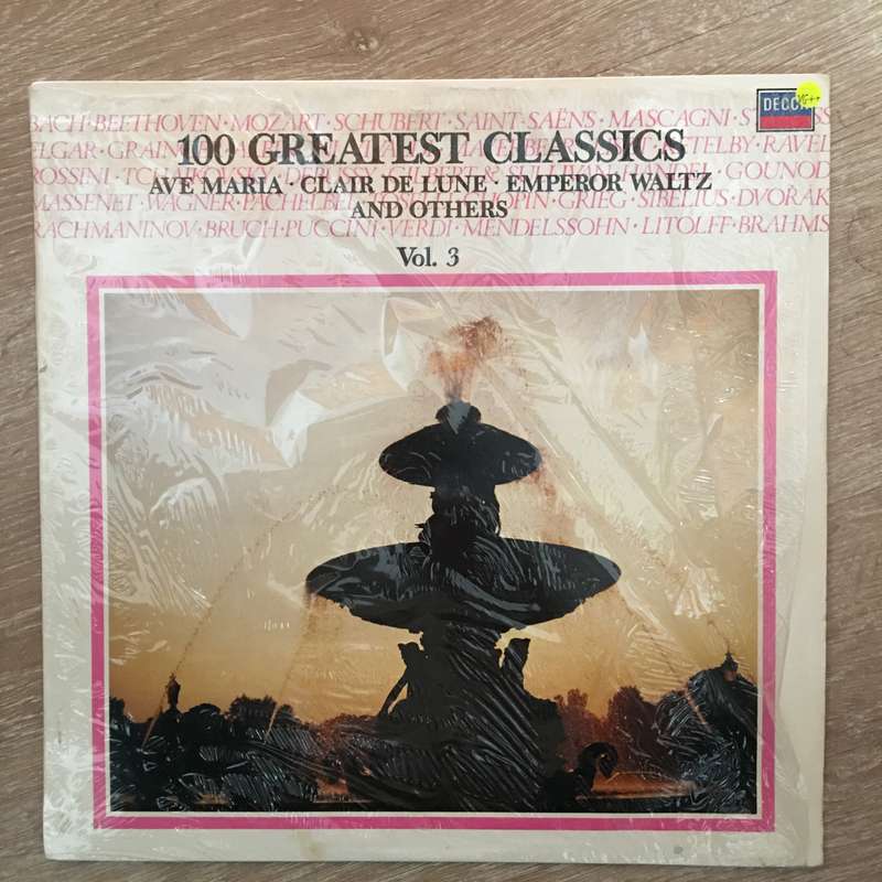 100 Greatest Classics - Vol 3 -  Vinyl LP Record - Very-Good+ Quality (VG+)