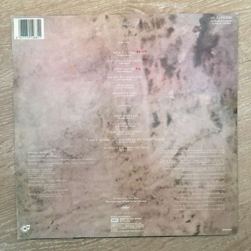 Bonnie Raitt  - Vinyl LP Record - Opened  - Very-Good+ Quality (VG+)