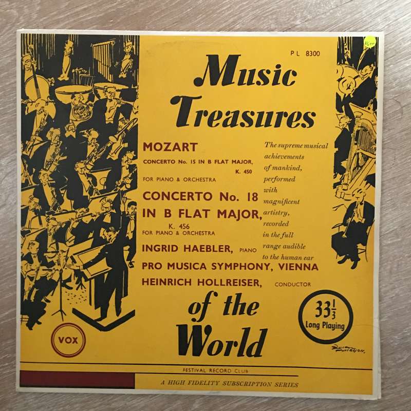 Mozart - Ingrid Haebler, Pro Musica Symphony Orchestra, Vienna & Heinrich Hollreiser  Conce...