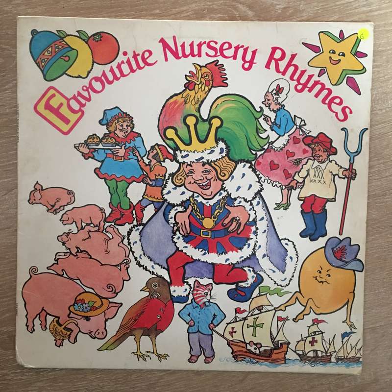 Favourite Nursery Rhymes - Vinyl LP Record - Opened  - Good Quality (G)