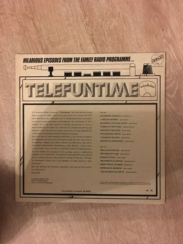 Telefuntime - John Berks - Radio Pranks - Hilarious Classics -  Vinyl LP Record - Opened  - Very-...