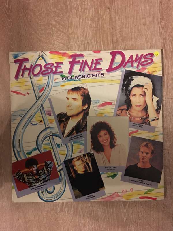 Various - Original Artists -  Those Fine Days - 14 Classic Hits -  Vinyl LP Record - Opened  - Ve...