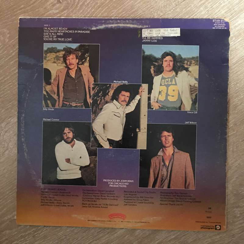 Pure Prairie League  Firin' Up - Vinyl LP Record - Opened  - Very-Good+ Quality (VG+)