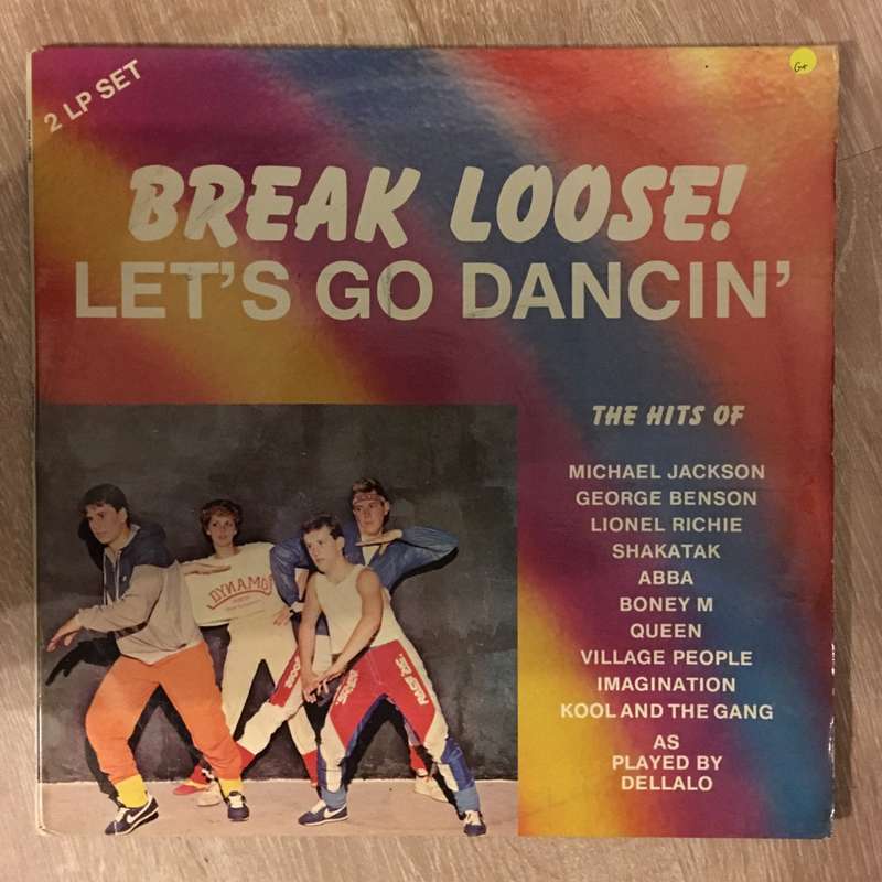 Break Loose - Let's Go Dancin' - Dellalo - Double Vinyl LP Record - Good+ Quality (G+)