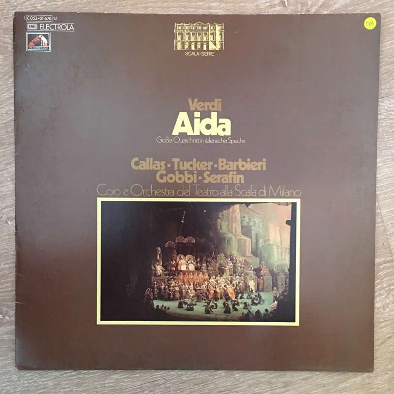 Giuseppe Verdi / Maria Callas  Aida Highlights - Vinyl LP Record - Near Mint Condition (NM)