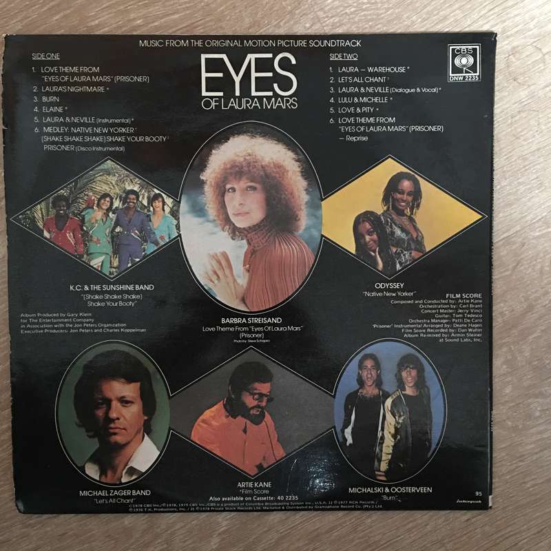 Eyes Of Laura Mars - Vinyl LP Record - Opened  - Very-Good Quality (VG)