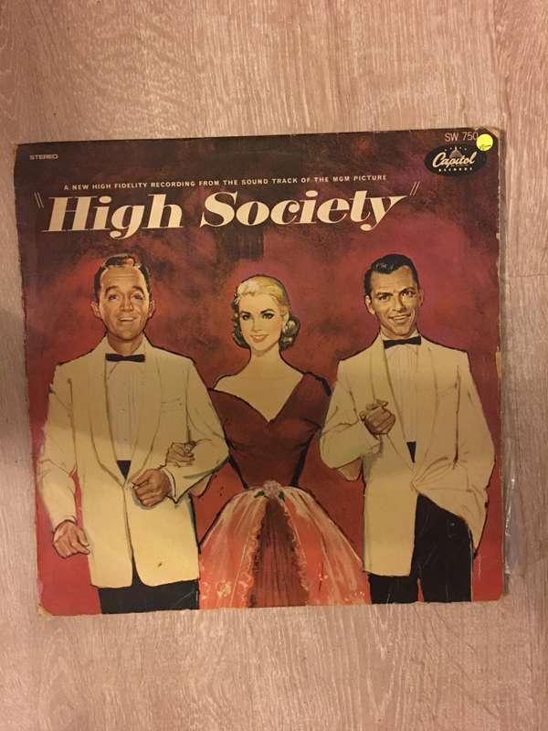 High Society - Soundtrack - Vinyl LP Record - Opened  - Very-Good- Quality (VG-)