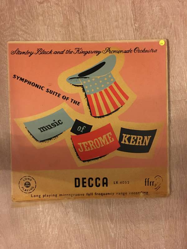 Stanley Black - Music of Jerome Kern - Vinyl LP Record - Opened  - Good+ Quality (G+)