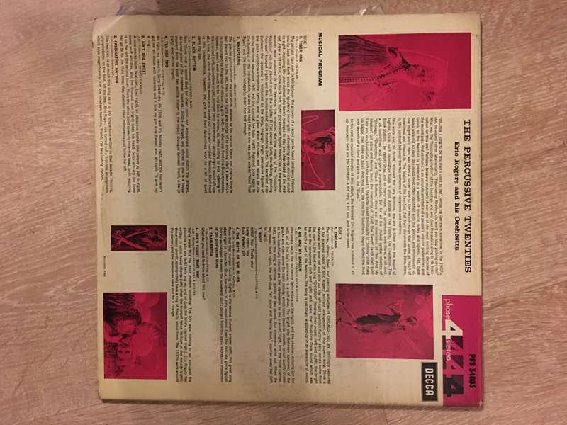 Eric Rogers and His Orchestra - The Percussive Twenties - Vinyl LP Record - Opened  - Very-Good+ ...