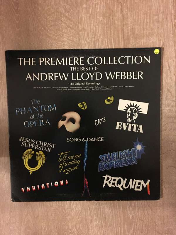 Andrew lloyd Webber - The Premiere Collection -  Vinyl LP Record  (VG)