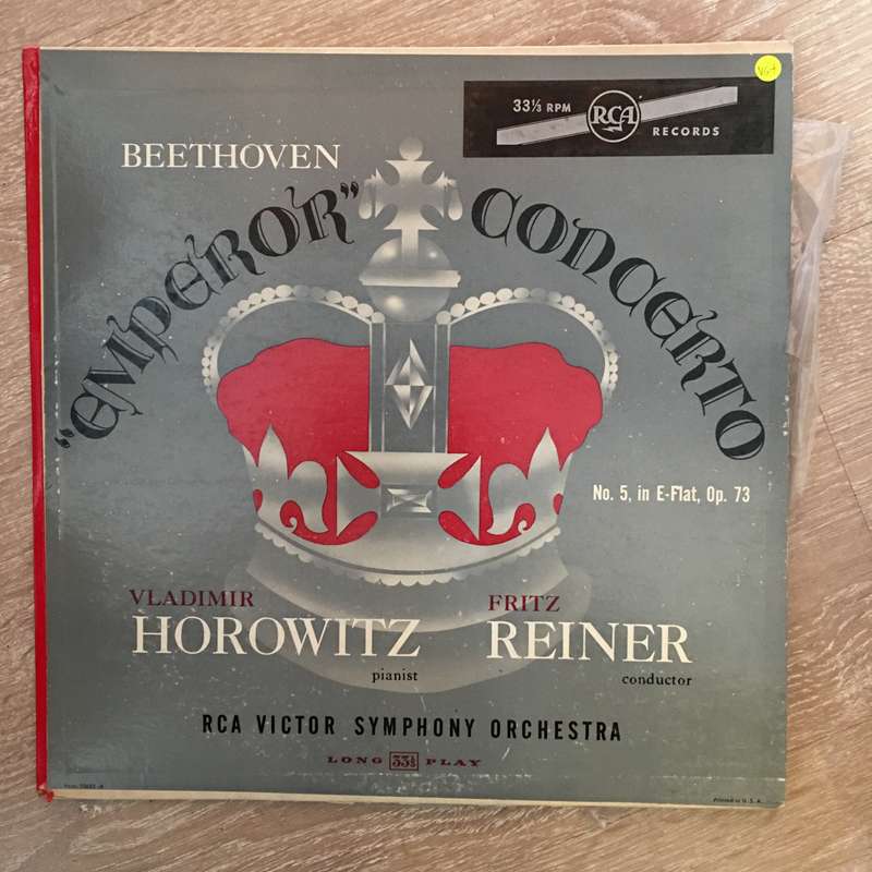 Beethoven- "Emperor" Concerto No. 5 - Vladimir Horowitz, Fritz Reiner, RCA Victor Symphony Orches...