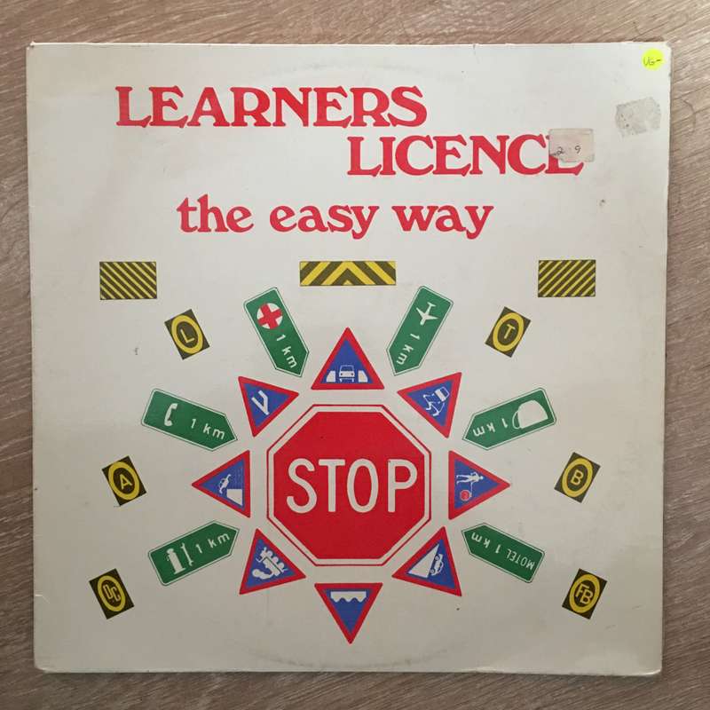 Learners Licence - The Easy Way - Vinyl LP Record - Opened  - Very-Good- Quality (VG-)