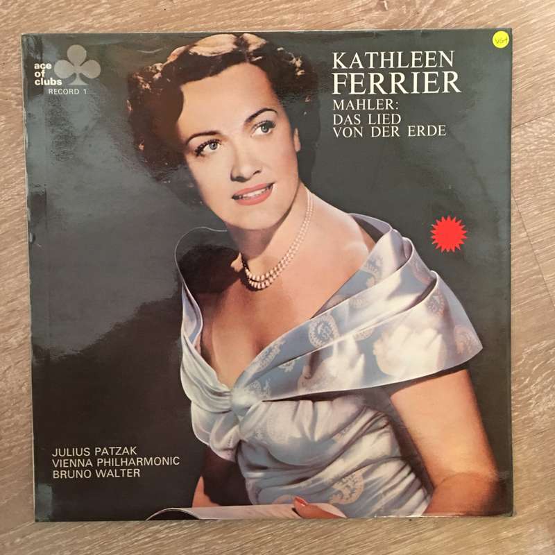 Kathleen Ferrier  A Lieder Recital  - Vinyl LP Record - Opened  - Very-Good+ Quality (VG+)