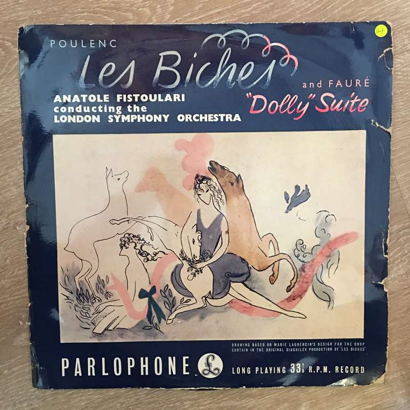 Poulenc / Fauré, Anatole Fistoulari  Les Biches / Dolly Suite - Vinyl LP Record - Opened  ...