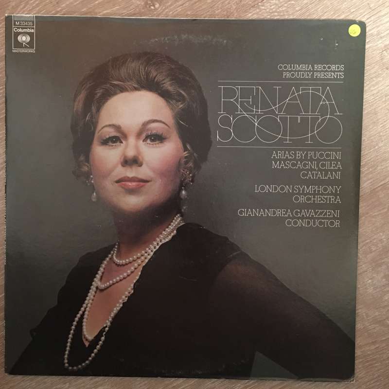 Renata Scotto, London Symphony Orchestra , Gavazzeni  Arias By Puccini, Mascagni, Cilèa, A...