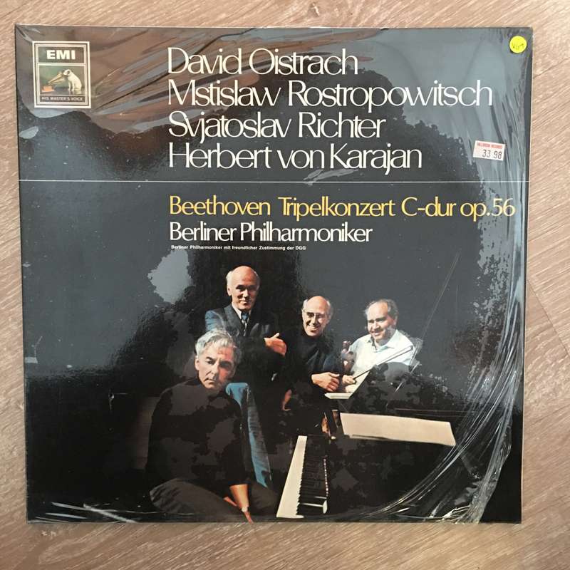 Beethoven - Berliner Philharmoniker, David Oistrach, Mstislaw Rostropowitsch, Svjatoslav Richter,...