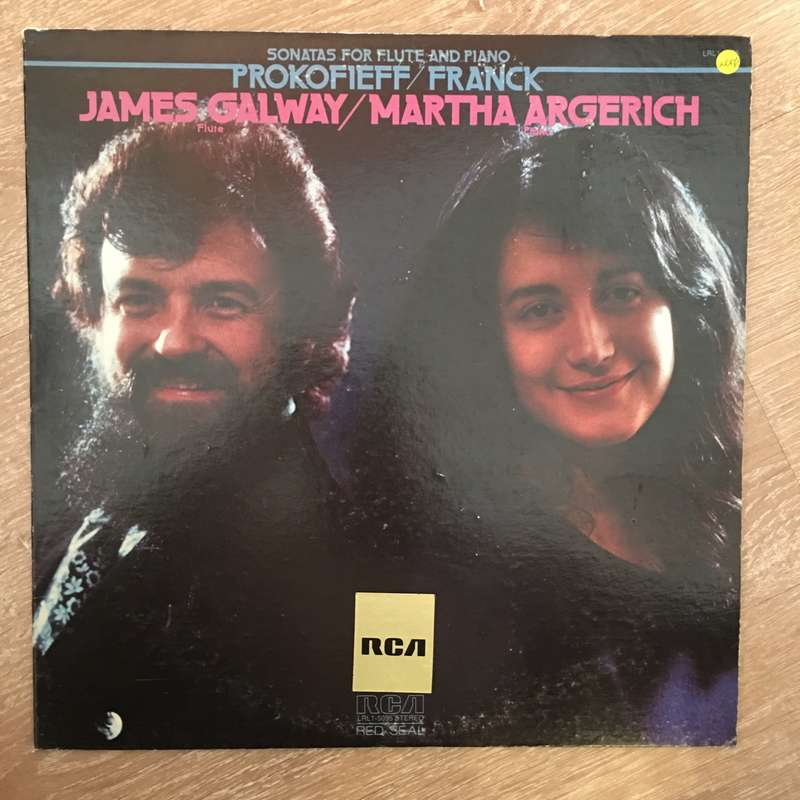 James Galway, Martha Argerich  C. Franck / S. Prokofiev / Deux Sonates Poour Flûte Et Pian...