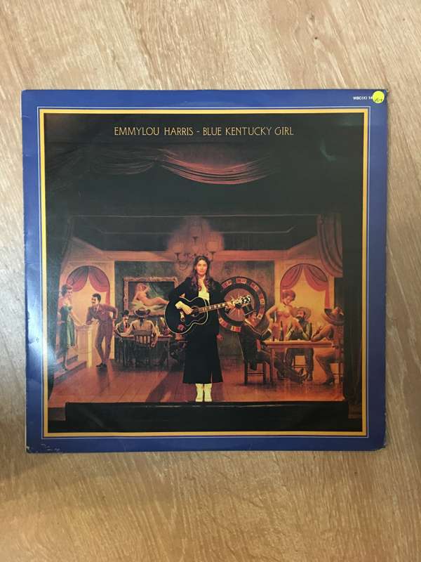 Emmy Lou Harris - Blue Kentucky Girl - Vinyl LP Record - Opened  - Very-Good+ Quality (VG+)