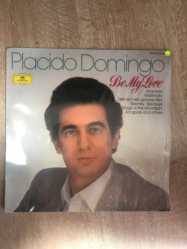 Placido Domingo - Be My Love  - Vinyl LP Record - Opened  - Very-Good+ Quality (VG+)