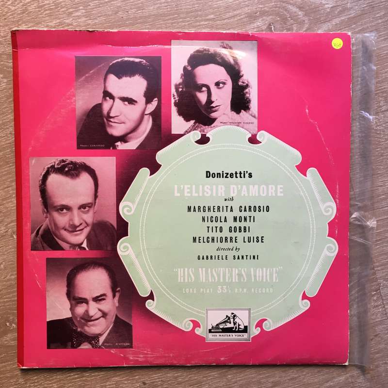 Gaetano Donizetti  Donizetti . L'elisir d'amore - Vinyl LP Record - Opened  - Very-Good+ Qu...