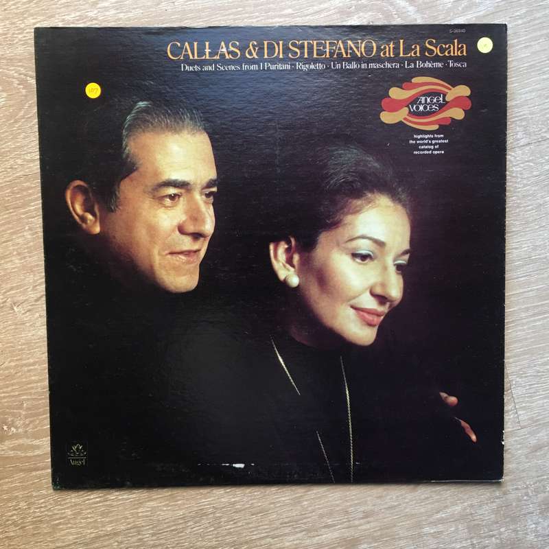 Maria Callas, Giuseppe di Stefano  At La Scala - Vinyl LP Opened - Near Mint Condition (NM)