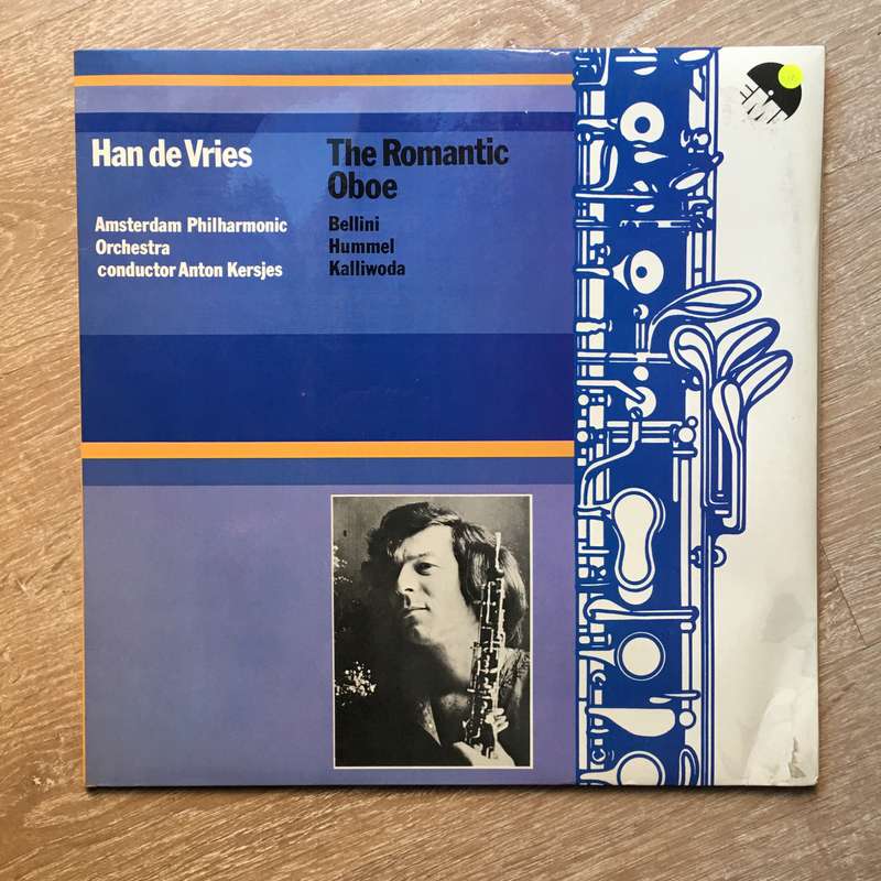 Han De Vries - Amsterdam Philharmonic Orchestra  The Romantic Oboe  - Vinyl LP Opened - Nea...