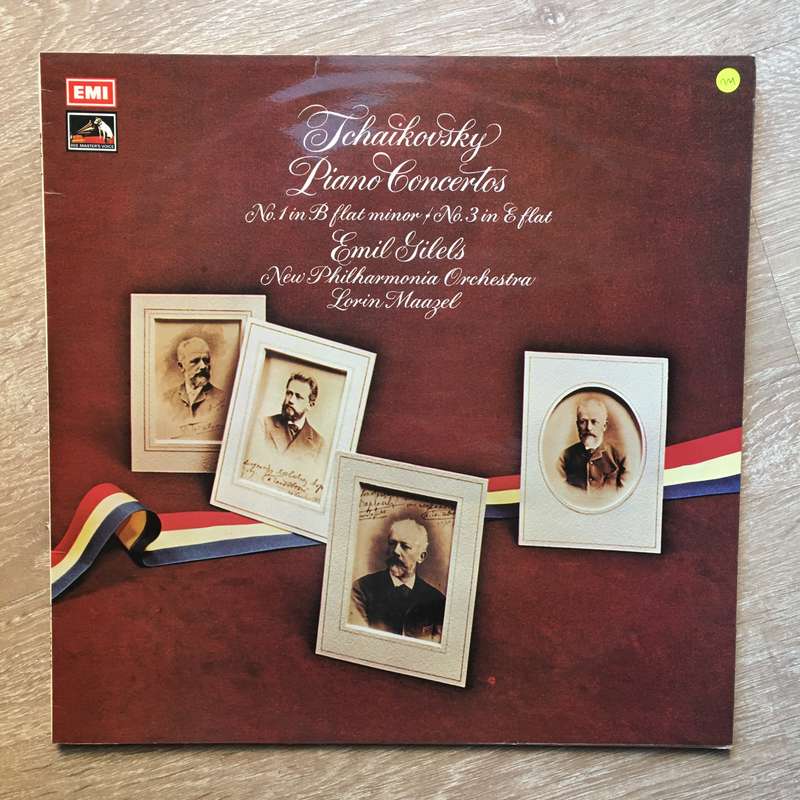 Tchaikovsky / Emil Gilels / New Philharmonia Orchestra / Lorin Maazel  Piano Concertos: No....